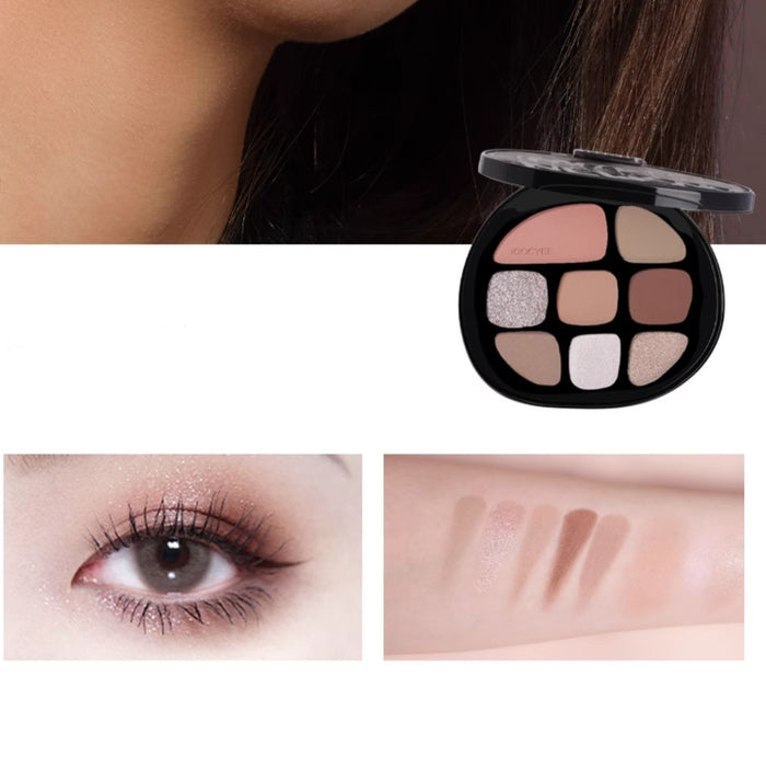 JOOCYEE 8-Color Matte & Pearlescent Eyeshadow Palette T4420