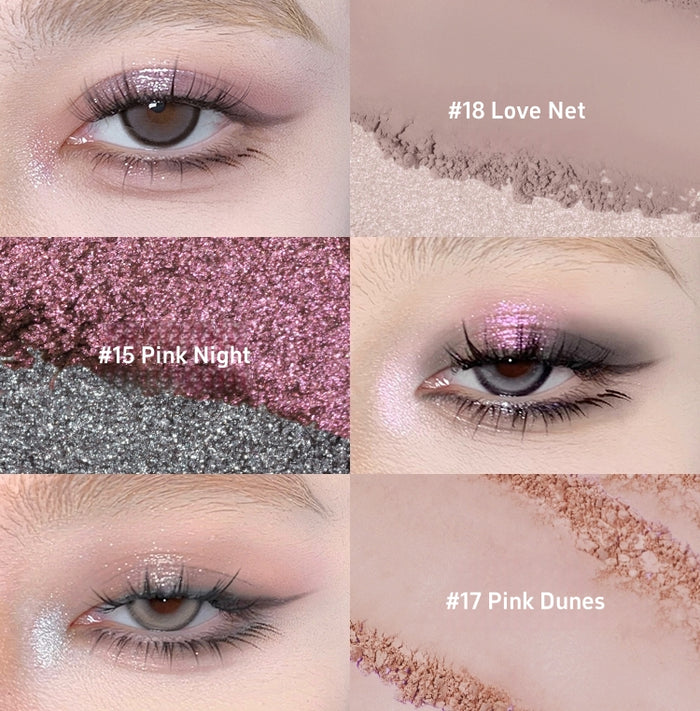 JOOCYEE 8-Color Matte & Pearlescent Eyeshadow Palette T4420