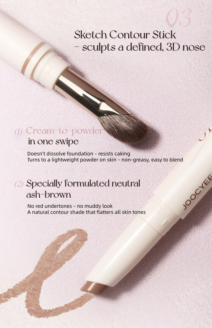 JOOCYEE Double-head Matte Contour & Highlighter Pen T5787