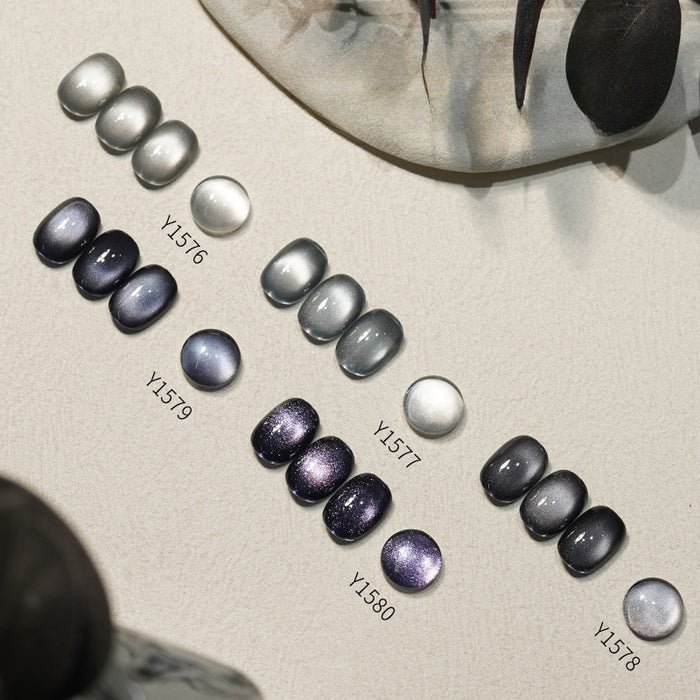 KellyKessa 15ml Black Pearl Collection Cat Eye Gel Polish T4504