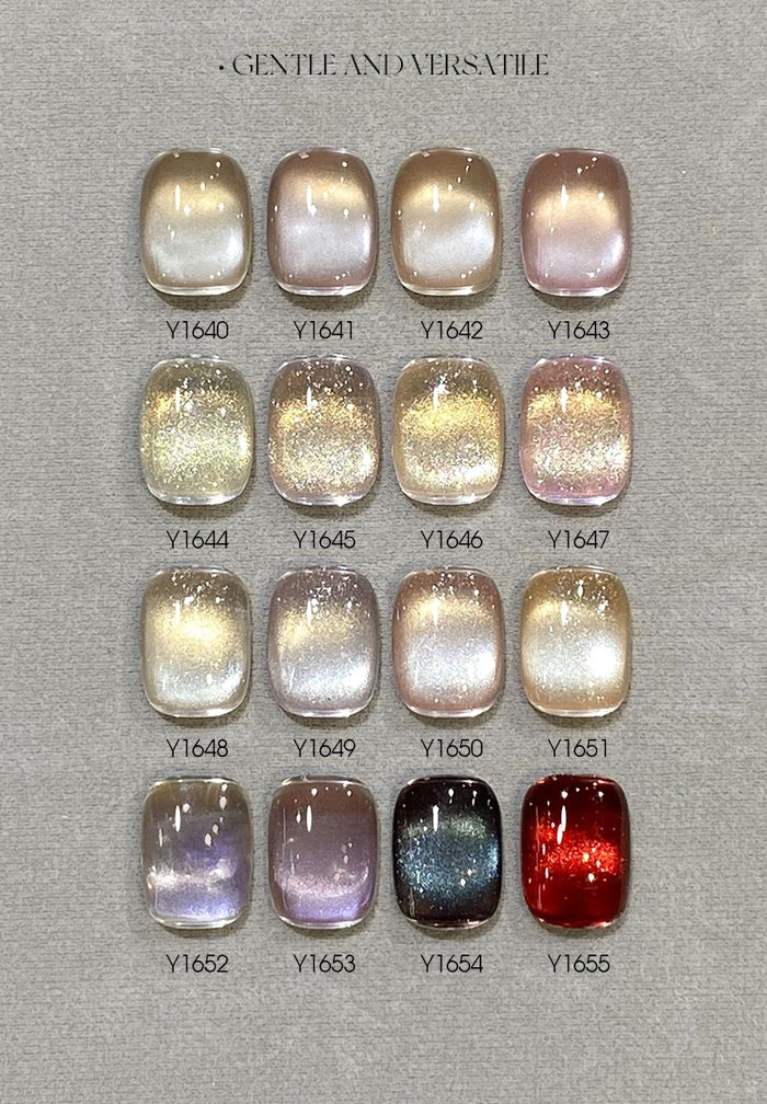 KellyKessa 15ml Peach Bobo Collection Cat Eye Gel Polish T4461