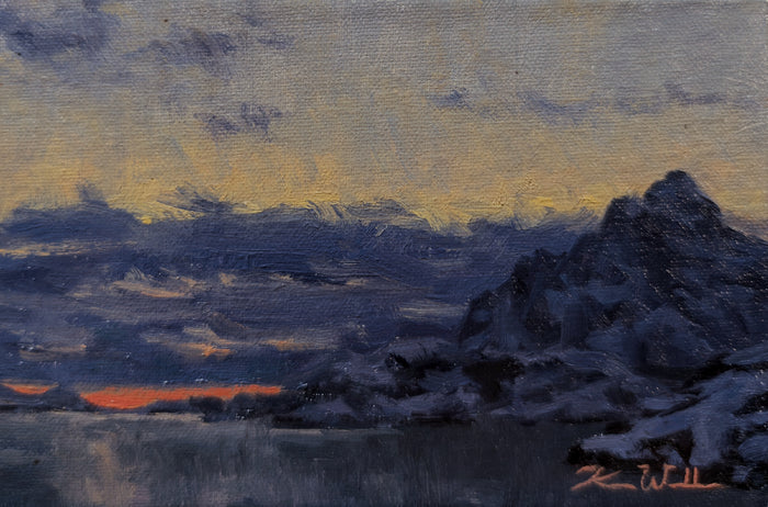 Kevin Wallace, Lofoten Sunset