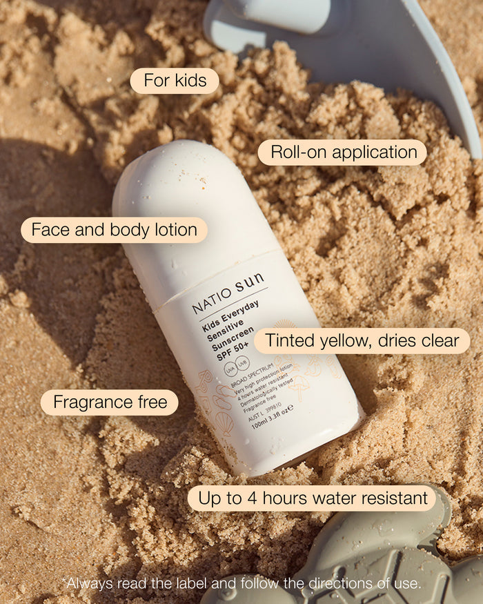 Kids Everyday Sensitive Sunscreen SPF 50+ Roll On