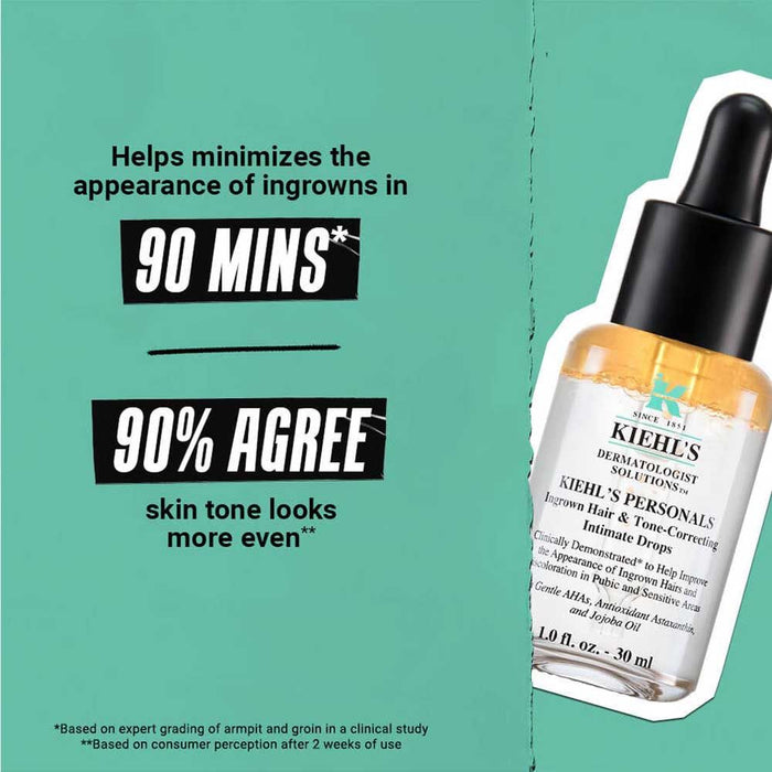 Kiehl's Ingrown Hair And Tone-Correcting Intimate Drops