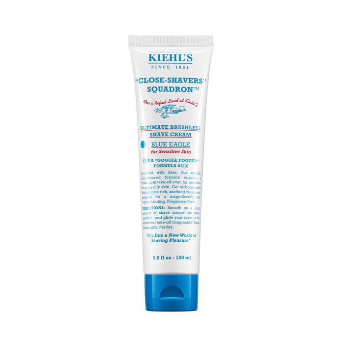 Kiehl's Ultimate Brushless Shave Cream - Blue Eagle With Sesame Oil & Aloe