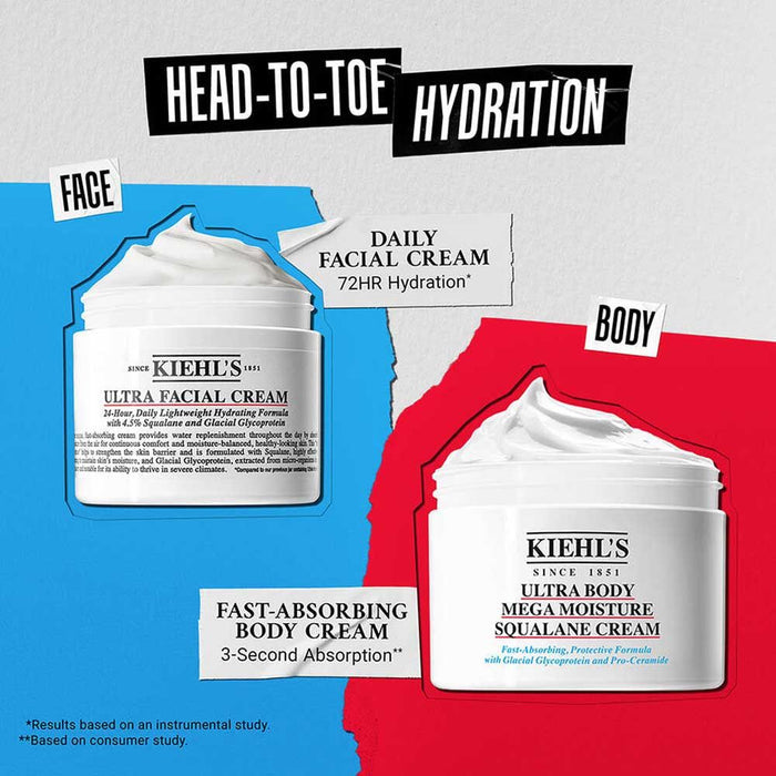 Kiehl's Ultra Body Mega Moisture Squalane Cream