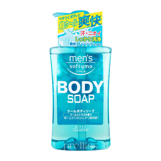 KOSE softymo Men's Body Wash (Cool & Citrus) 550ml