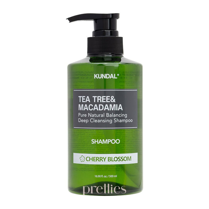 KUNDAL Tea Tree Shampoo 500ml - Cherry Blossom - Pretties.com.hk