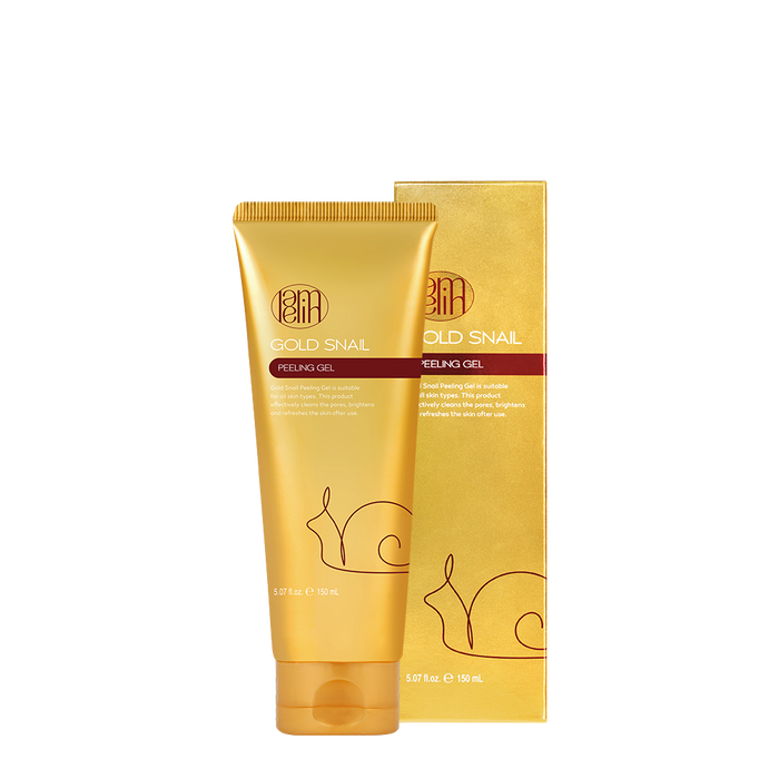 LAMELIN Gold Snail Peeling Gel جل مقشر بهلام الحلزون والذهب