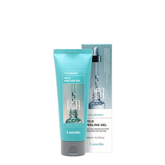 LAMELIN Mild Peeling Gel AHA BHA Peeling Solution Smoother Skin Texture Hyaluronic