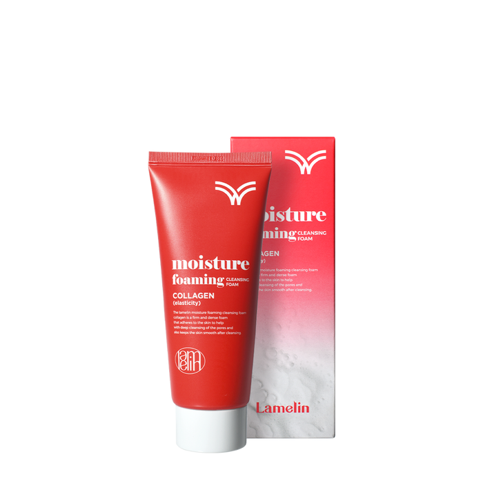 LAMELIN Moisture Foaming Cleansing Foam Collagen Elasticity