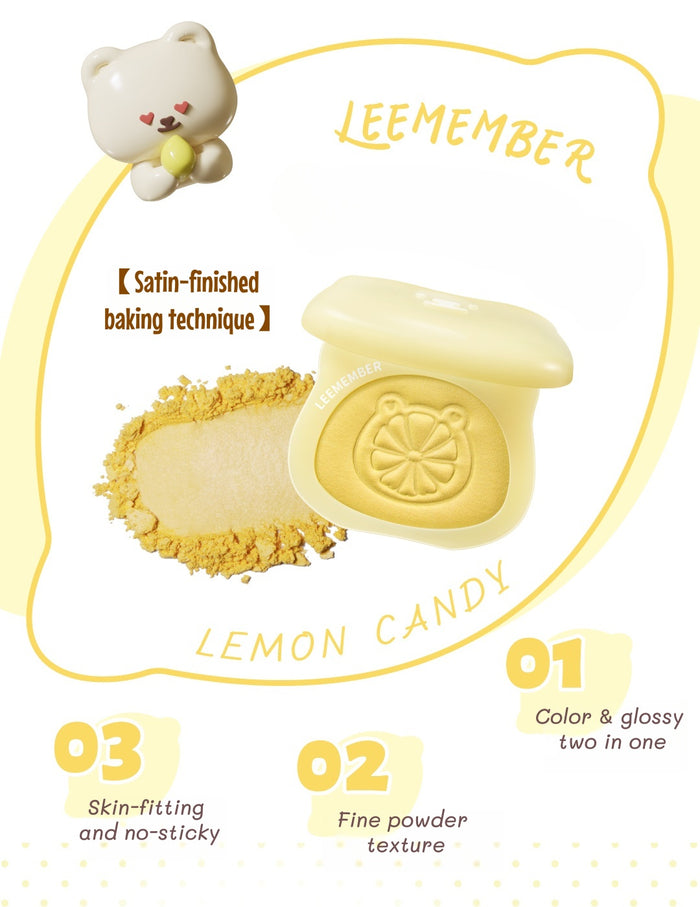 LEEMEMBER Lemon Candy Collection Mono Satin Highlighter T4803