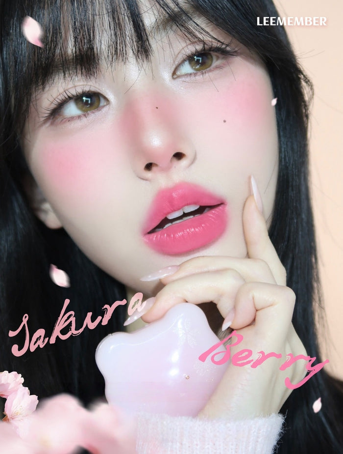 LEEMEMBER Sakura Berry Collection Multi-use Makeup Cream for Blusher & Lipstick T5559