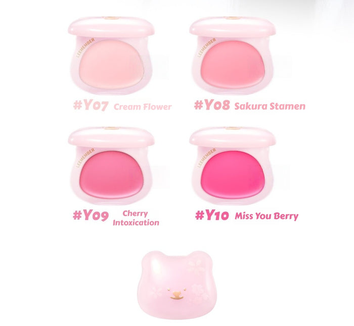 LEEMEMBER Sakura Berry Collection Multi-use Makeup Cream for Blusher & Lipstick T5559