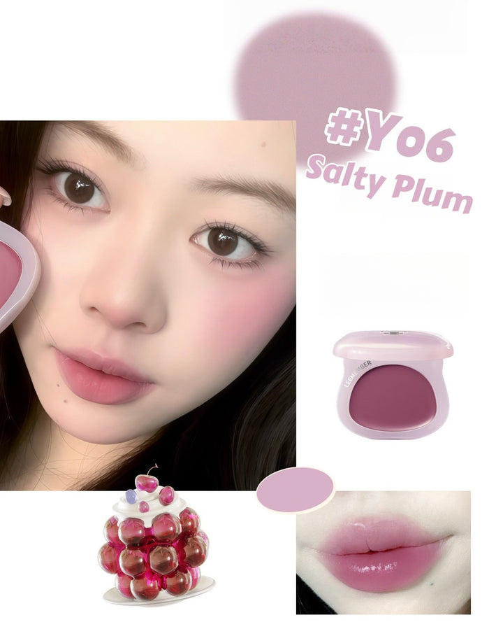 LEEMEMBER Sakura Berry Collection Multi-use Makeup Cream for Blusher & Lipstick T5559