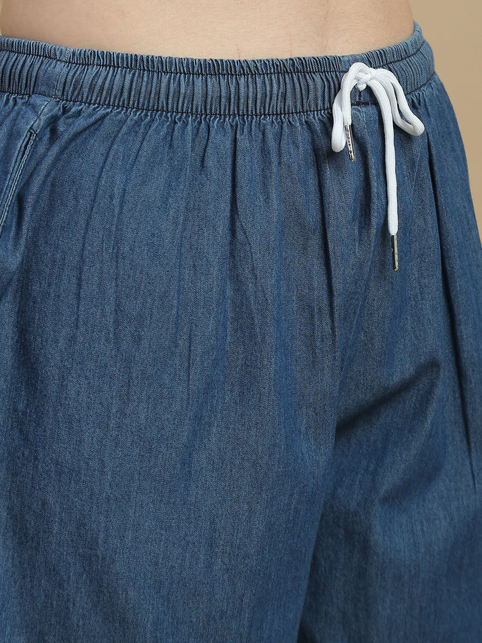 Premium denim co ord set for women elegant daily style
