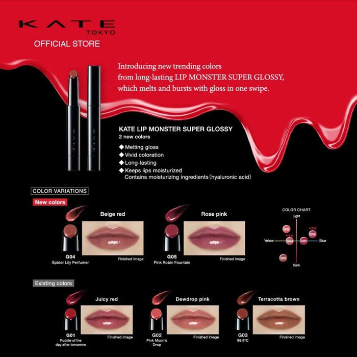 KATE Lip Monster Super Glossy | Isetan KL Online Store