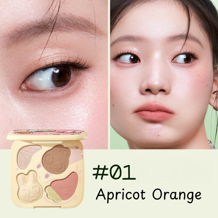Makeup Palette #01 Apricot Orange