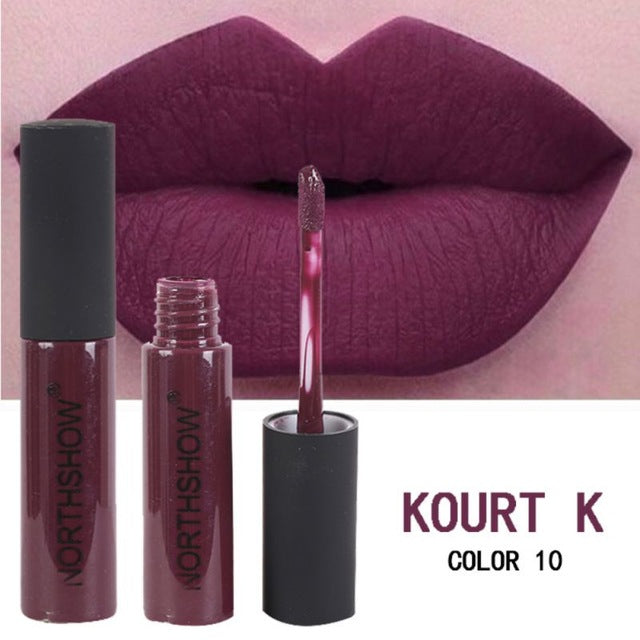 Long Lasting Matte Liquid Lipstick Makeup Waterproof Matte Liquid Lip Gloss