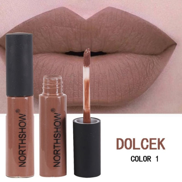 Long Lasting Matte Liquid Lipstick Makeup Waterproof Matte Liquid Lip Gloss