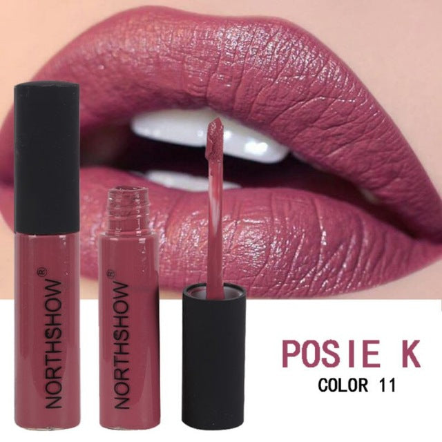 Long Lasting Matte Liquid Lipstick Makeup Waterproof Matte Liquid Lip Gloss