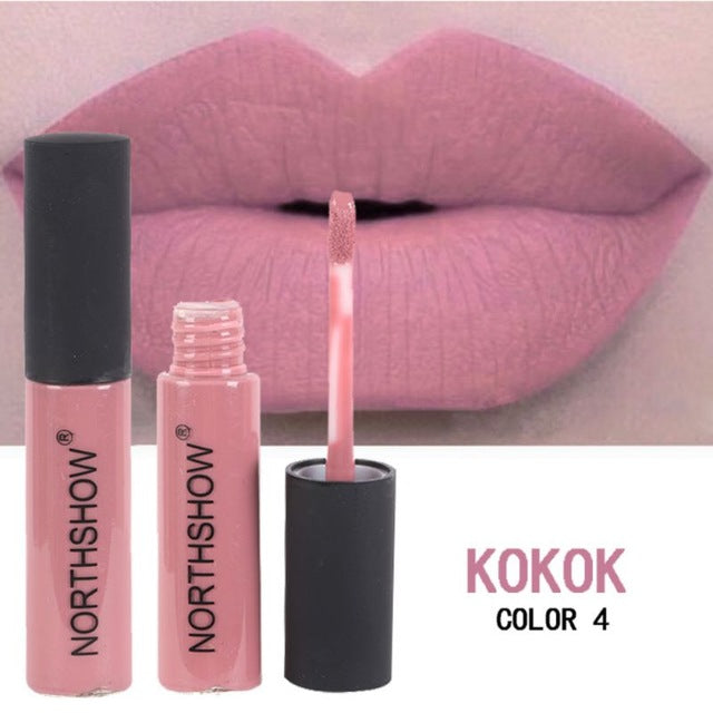 Long Lasting Matte Liquid Lipstick Makeup Waterproof Matte Liquid Lip Gloss