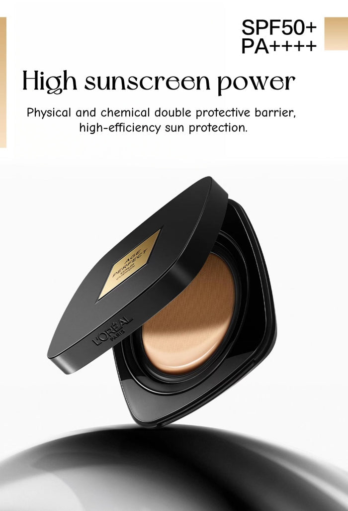L'Oréal Age Perfect Sunscreen Air Cushion Foundation SPF50+ PA++++ T4970