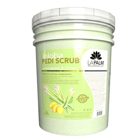 LP Pedi Scrub LemonGrass 5gal