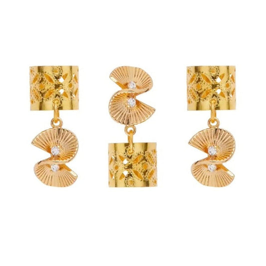 Luxury Braid Charms 3pcs #HZ103