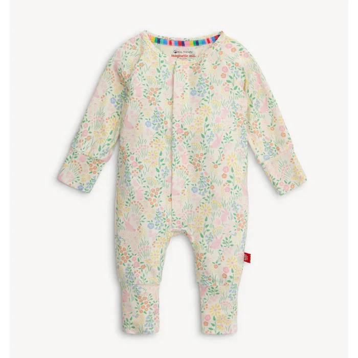 Magnetic Me Hoppy Garden Modal Magnetic Ruffle Footie
