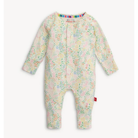 Magnetic Me Hoppy Garden Modal Magnetic Ruffle Footie