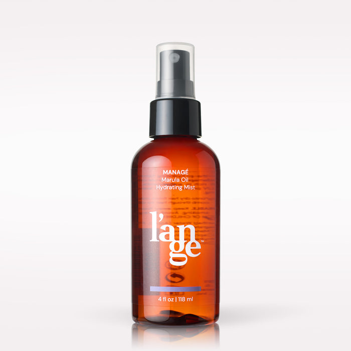 L’ange Manage Marula Oil on a blank background