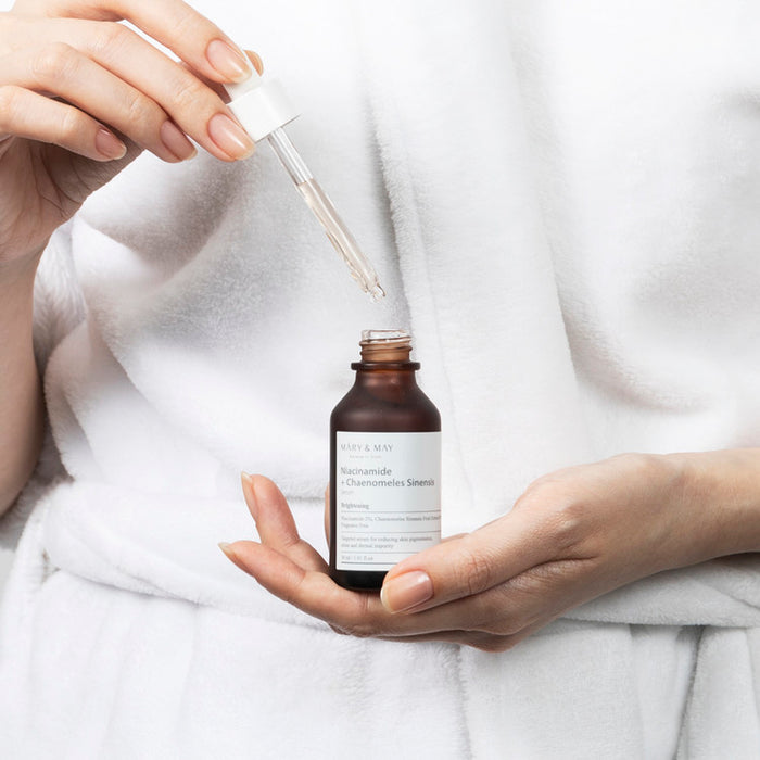 MARY & MAY Believe In Truth Niacinamide serum duo twin pack بكج مميز سيروم النياسينمايد وكريم العين من ماري اند ماي