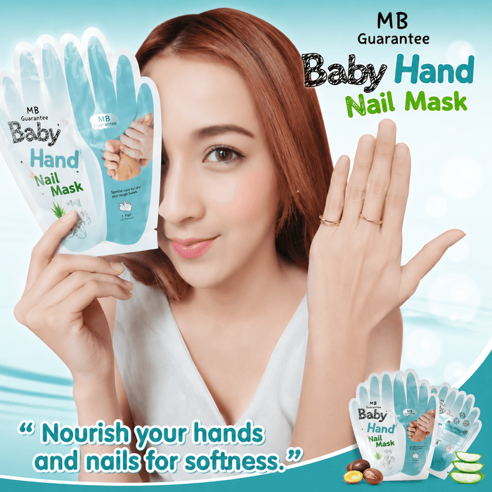 MB Guarantee Baby Hand + Q10 Mask قناع ضمان MB للأطفال - يد الطفل + Q10 - Princess Cosmetics Qatar