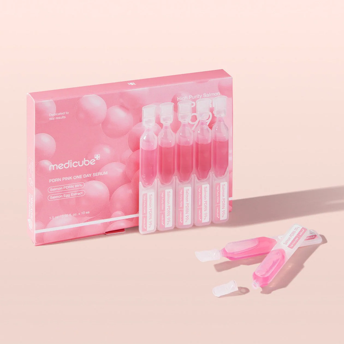 medicube PDRN Pink One Day Serum Set 1.5 ml x 10 pcs