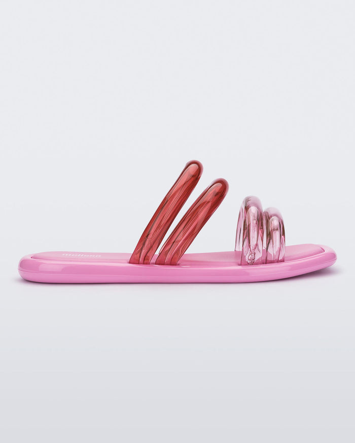 Melissa Airbubble Slide Pink/transparent Pink