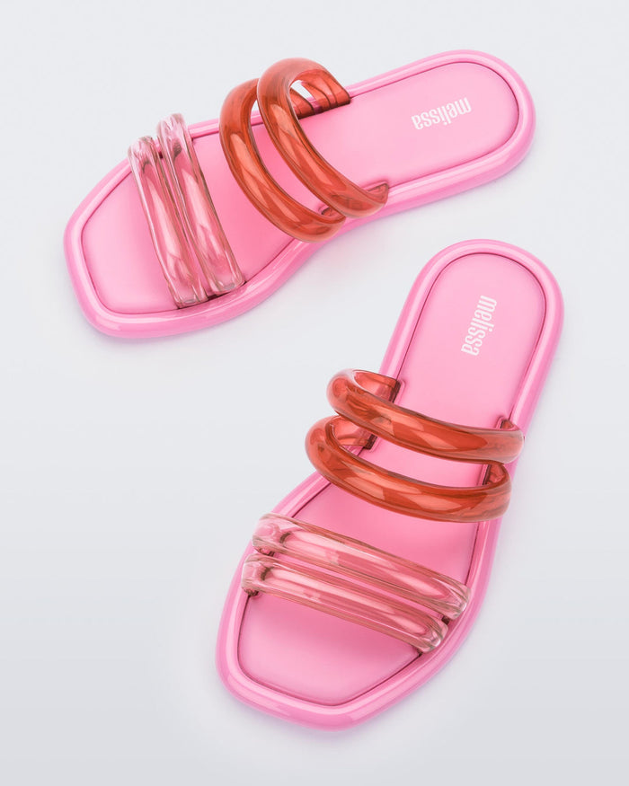 Melissa Airbubble Slide Pink/transparent Pink