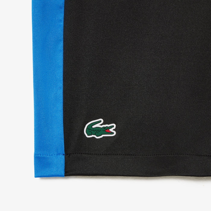 Men's Lacoste Tennis x Daniil Medvedev Regular Fit Shorts  Black / Blue