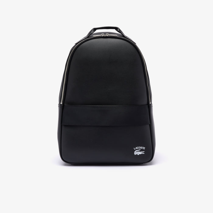 Men's Practice Leather Backpack Black
