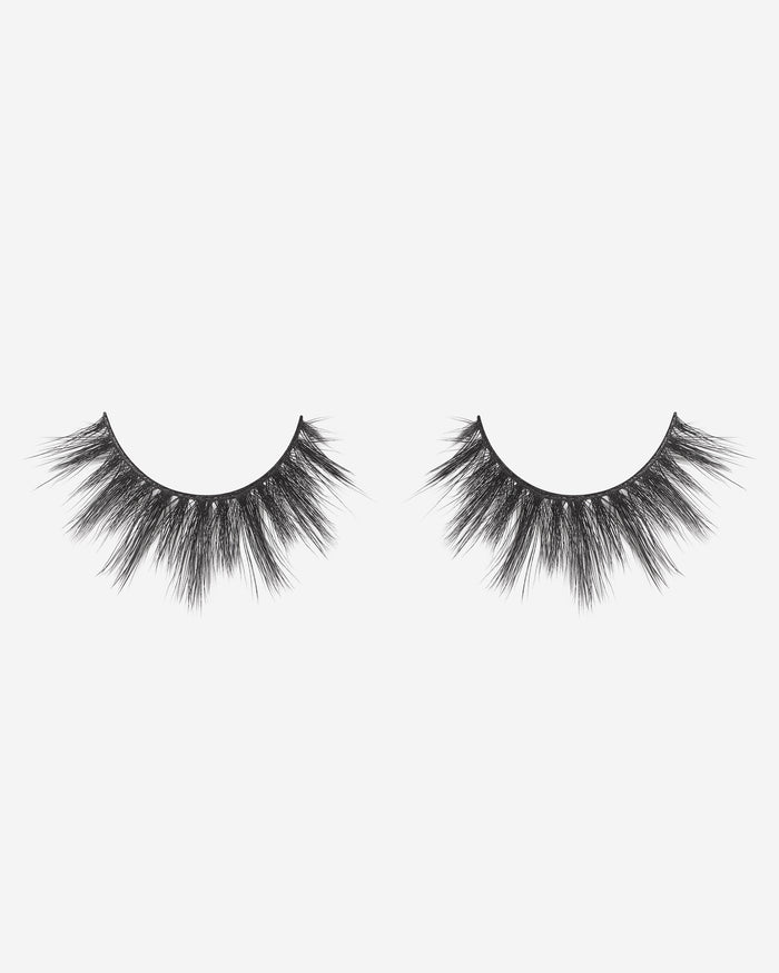 Lilly Lashes | 3D Faux Mink | Miami Flare False Lash | Side by Side