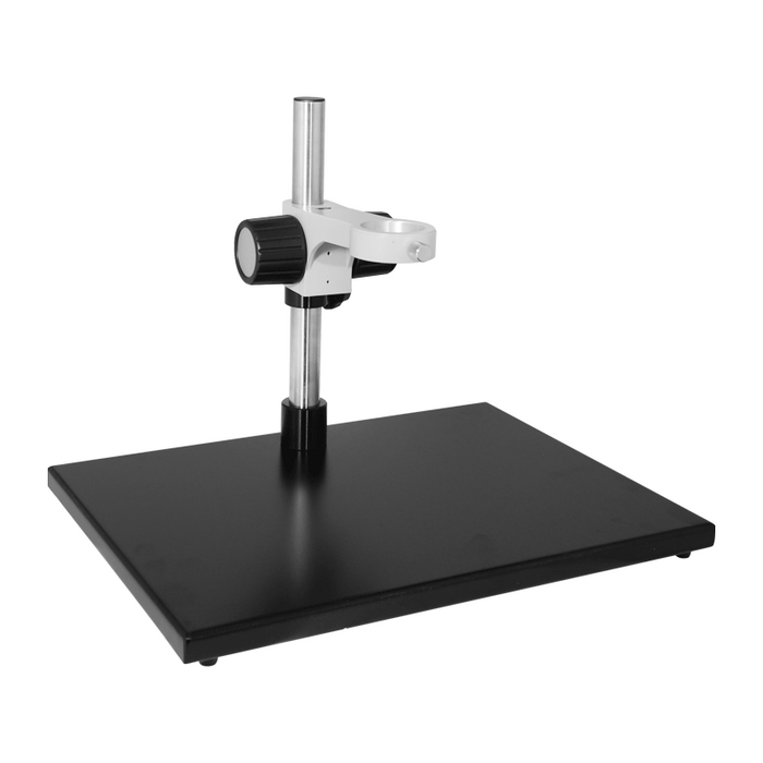 Microscope Post Stand, 45mm Coarse Focus Rack, Large Base