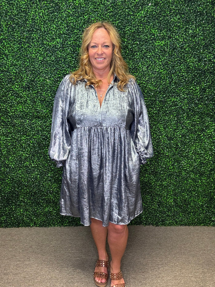 Midnight Shine Mini Dress