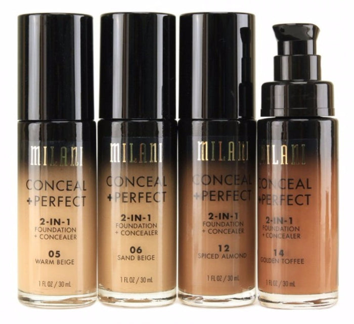 Milani Conceal + Perfect Foundation