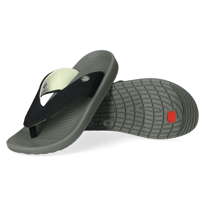Milo Heren Slippers Black Army