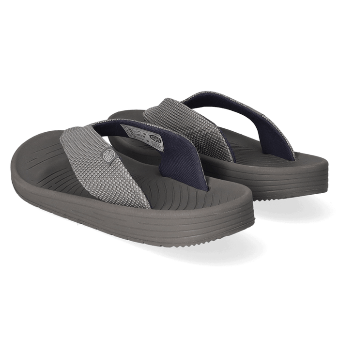 Milo Heren Slippers Grey