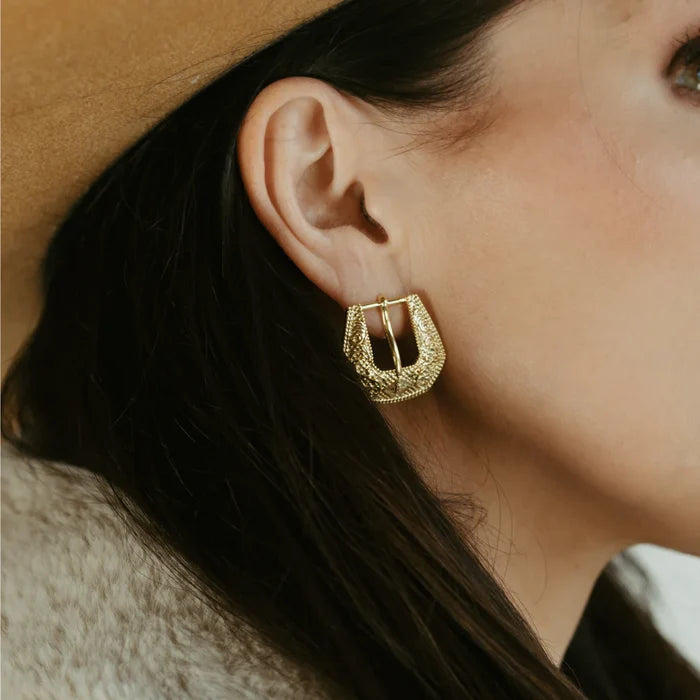 Mini Buckle Betty Earrings