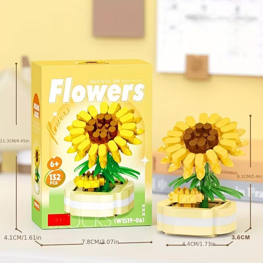 Mini Flower Building Blocks