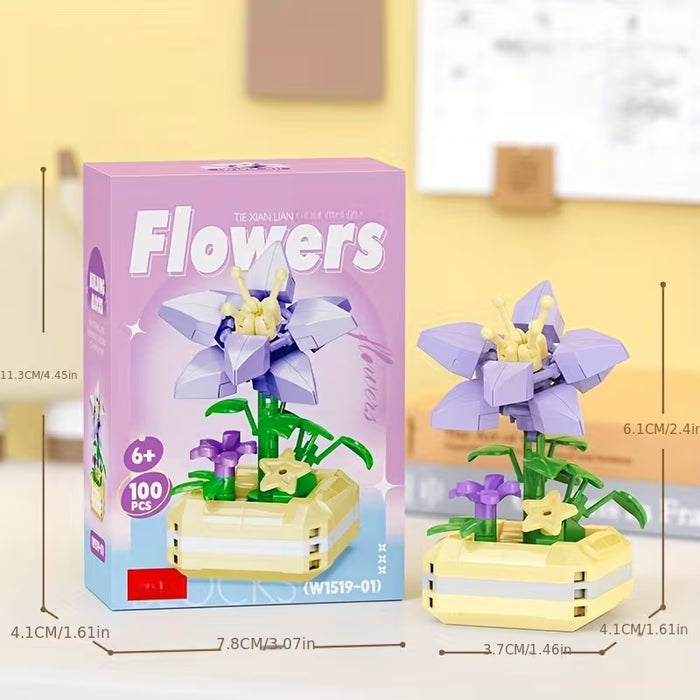Mini Flower Building Blocks
