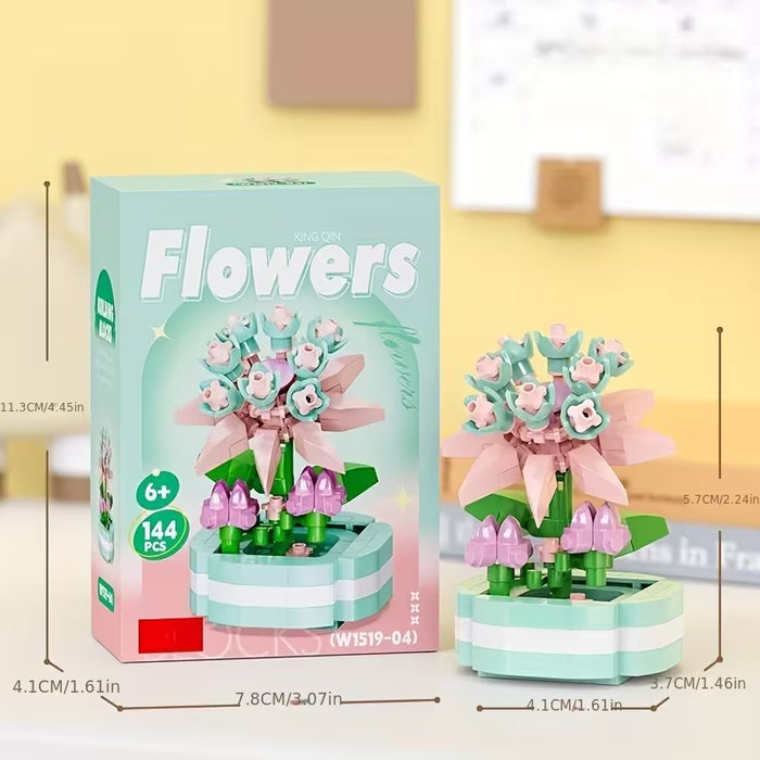 Mini Flower Building Blocks