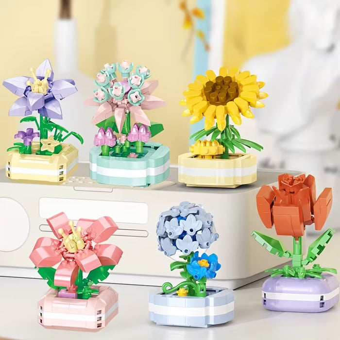 Mini Flower Building Blocks